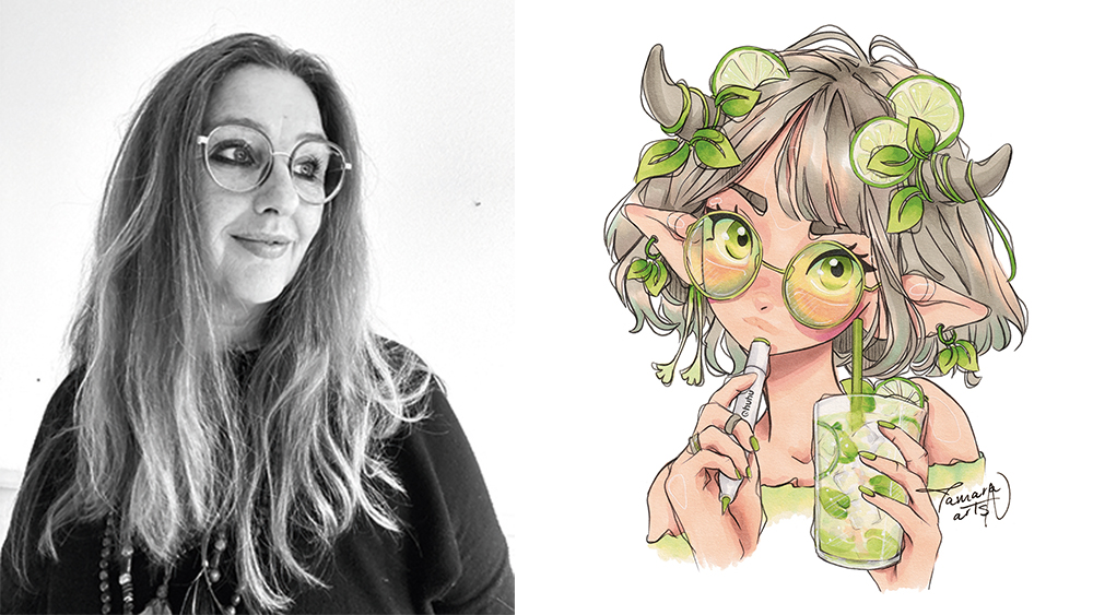 Fantasy character art by Tamara Nederkoorn