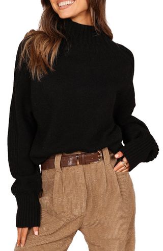 Cersi Mock Neck Sweater