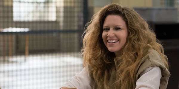 Nicky Nichols in the cafeteria