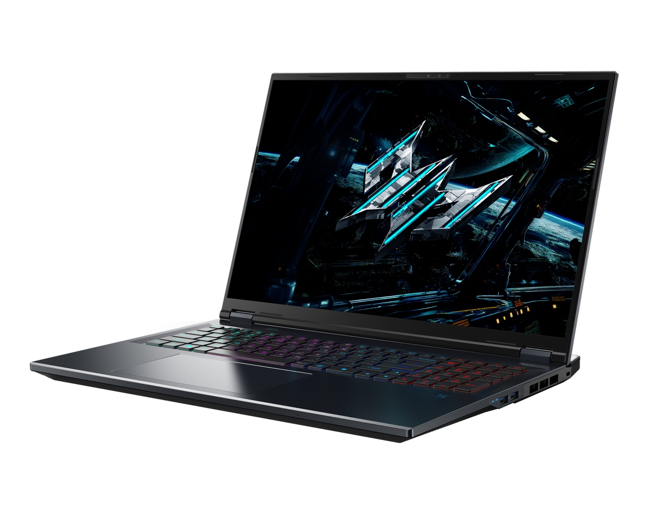 Press images of the Acer Predator Helio Neo AI laptops in 16 and 18-inch varieties