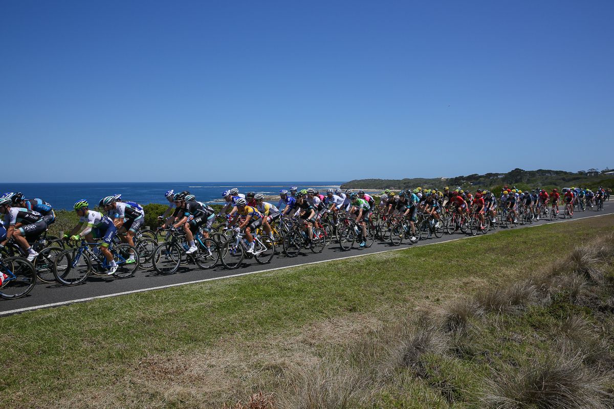 Riding along the coast through Cape Paterson