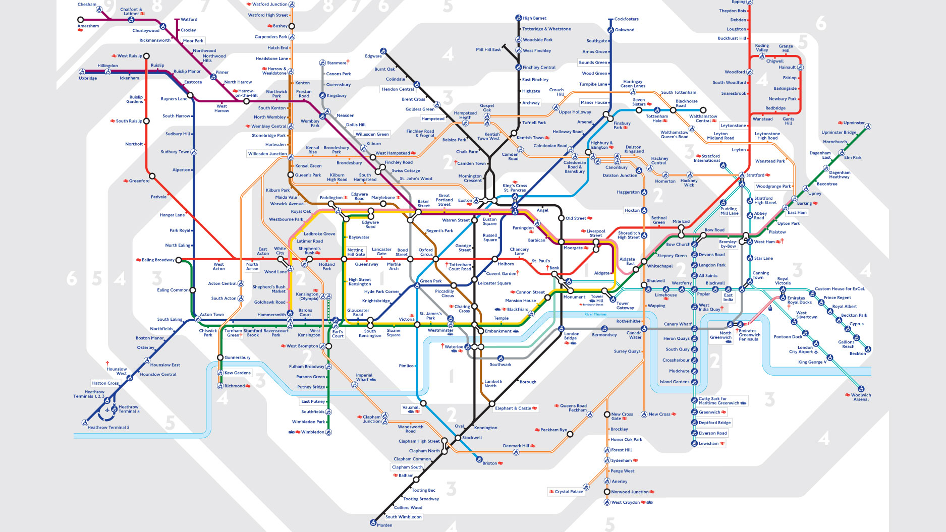 Map Of The Underground The Iconic London Underground Map Could Be Getting A Major Redesign |  Creative Bloq