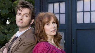 David Tennant and Catherine Tate in Doctor Who.