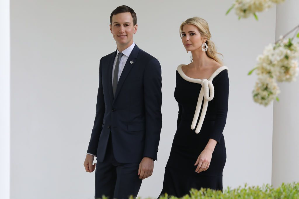 Jared Kushner and Ivanka Trump.