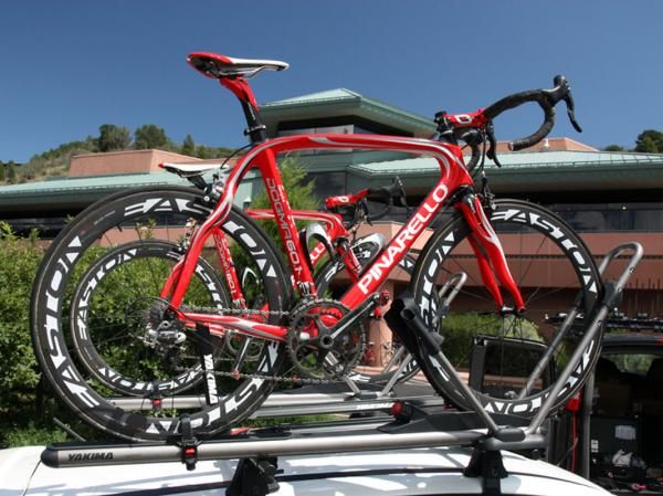 Bissell is among the best equipped riders on the US domestic circuit, using the same Pinarello Dogma framesets as Movistar and Caisse d'Epargne.