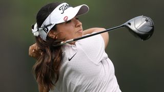 Maria Jose Marin takes a shot during the Augusta National Women's Amateur