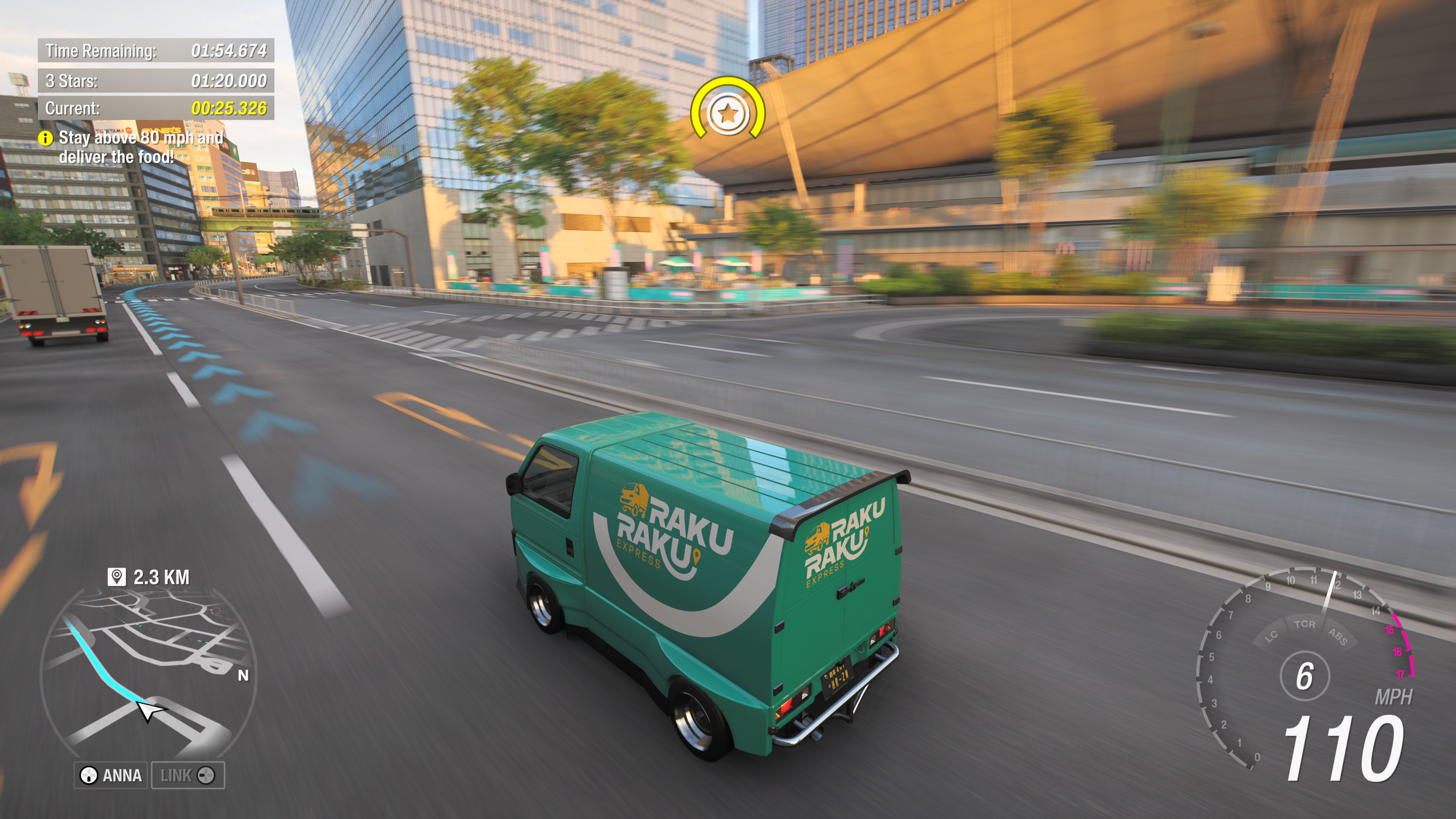 Forza Horizon 6 screens, cars driving in Japan
