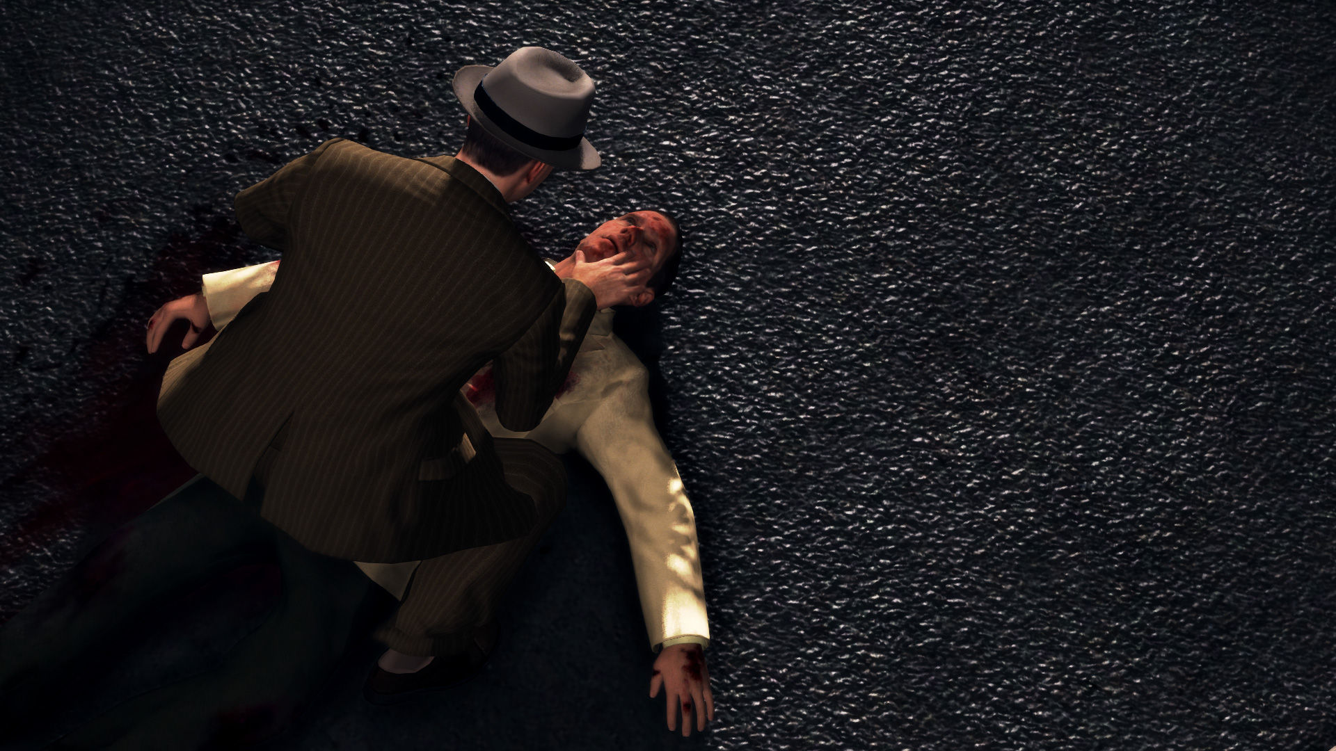 Assessing a victim in L.A. Noire