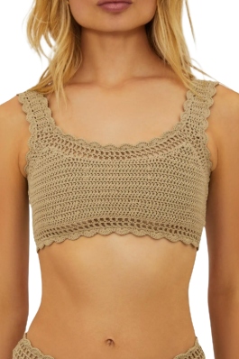 Andy Crochet Bikini Top