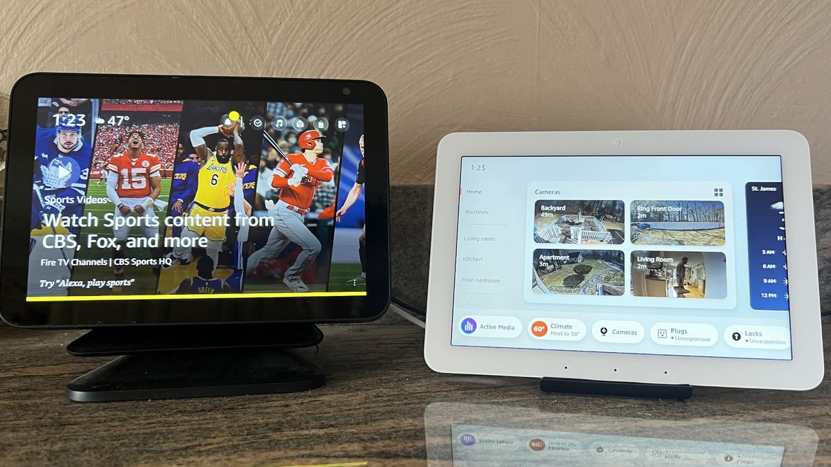 Echo Hub vs. Echo Show 8: Which smart display is best for