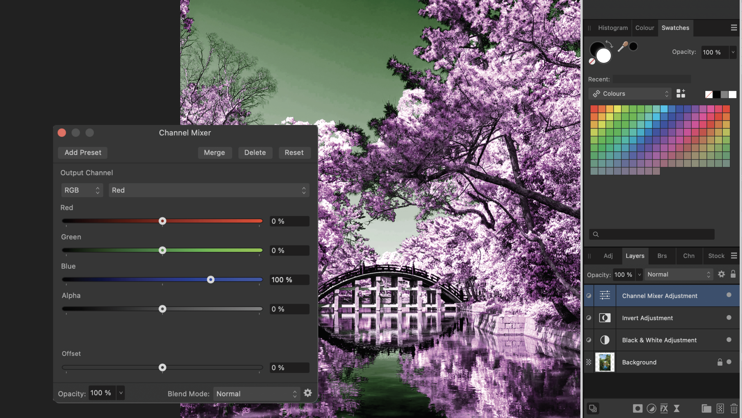 Editing Tutorial: Get the infrared look