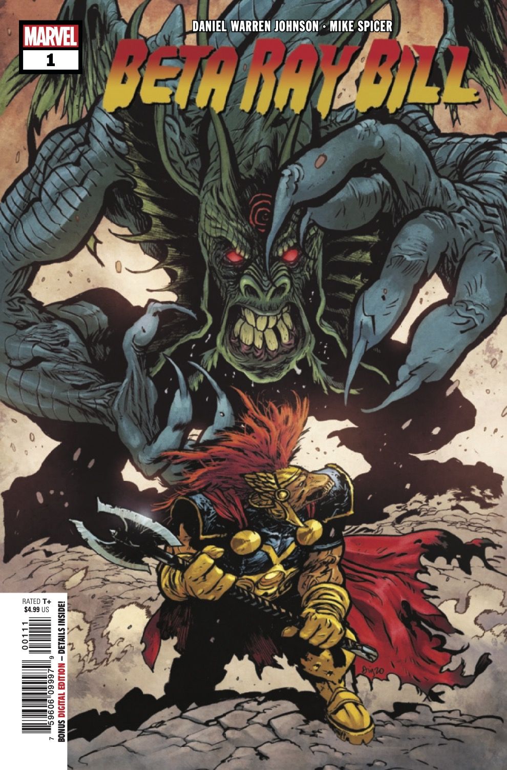 page from Beta Ray Bill #1