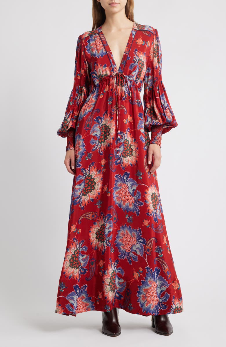 Luang Long Sleeve Maxi Dress