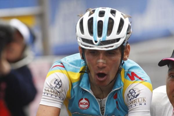 Roman Kreuziger (Astana Pro Team) went some way to saving his Giro with a stage win