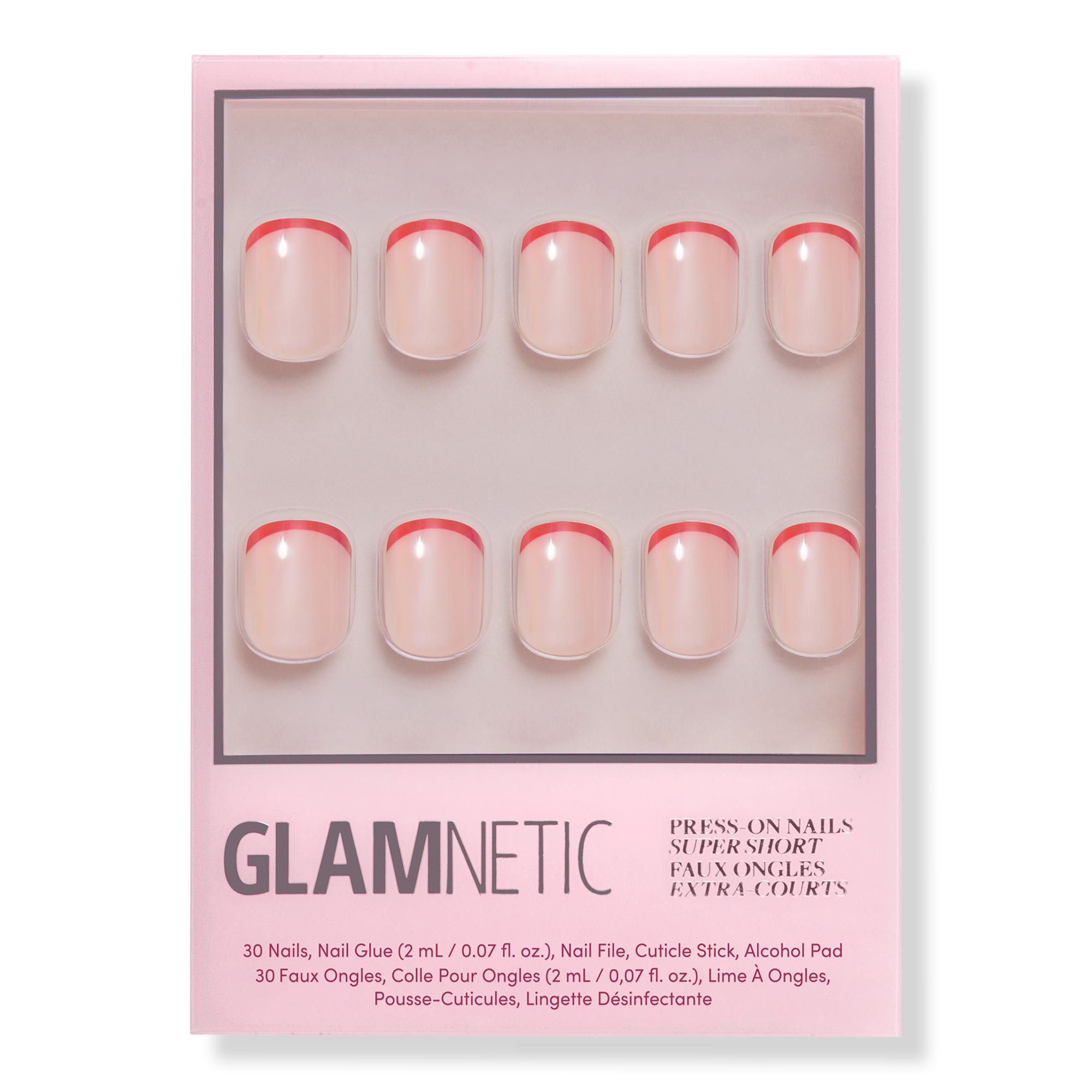 Hotline Red Press-On Nails