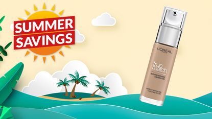 Save over 40% off L'Oreal True Match Foundation in Amazon's summer sale