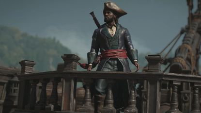 Assassin's Creed Shadows protagonist Yasuke in a pirate outfit