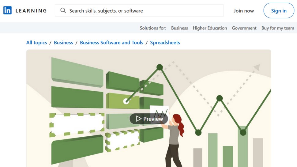 LinkedIn Learning website screenshot (March 2026).