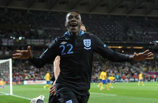 Danny Welbeck netted England's winner against Sweden at Euro 2012