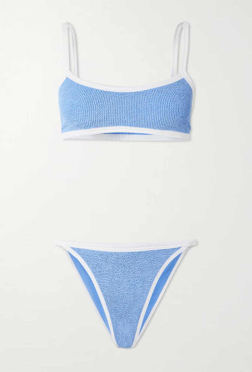 An image of a Hunza G bikini.