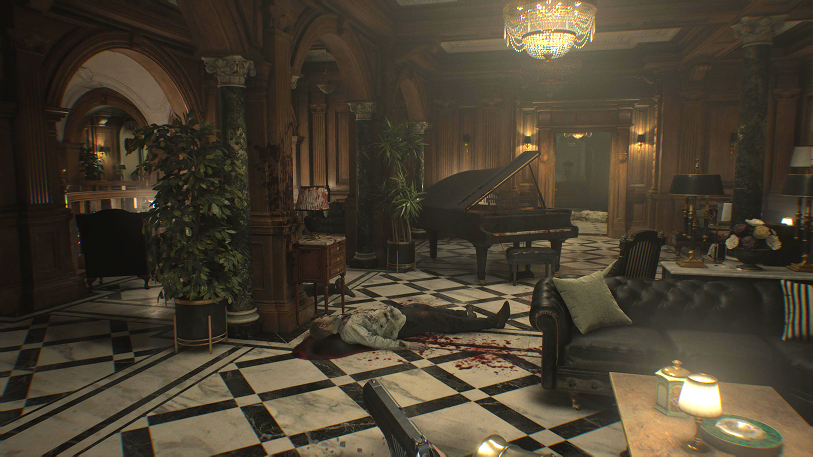 Revisión de Resident Evil Réquiem; Escenas del videojuego Zombie