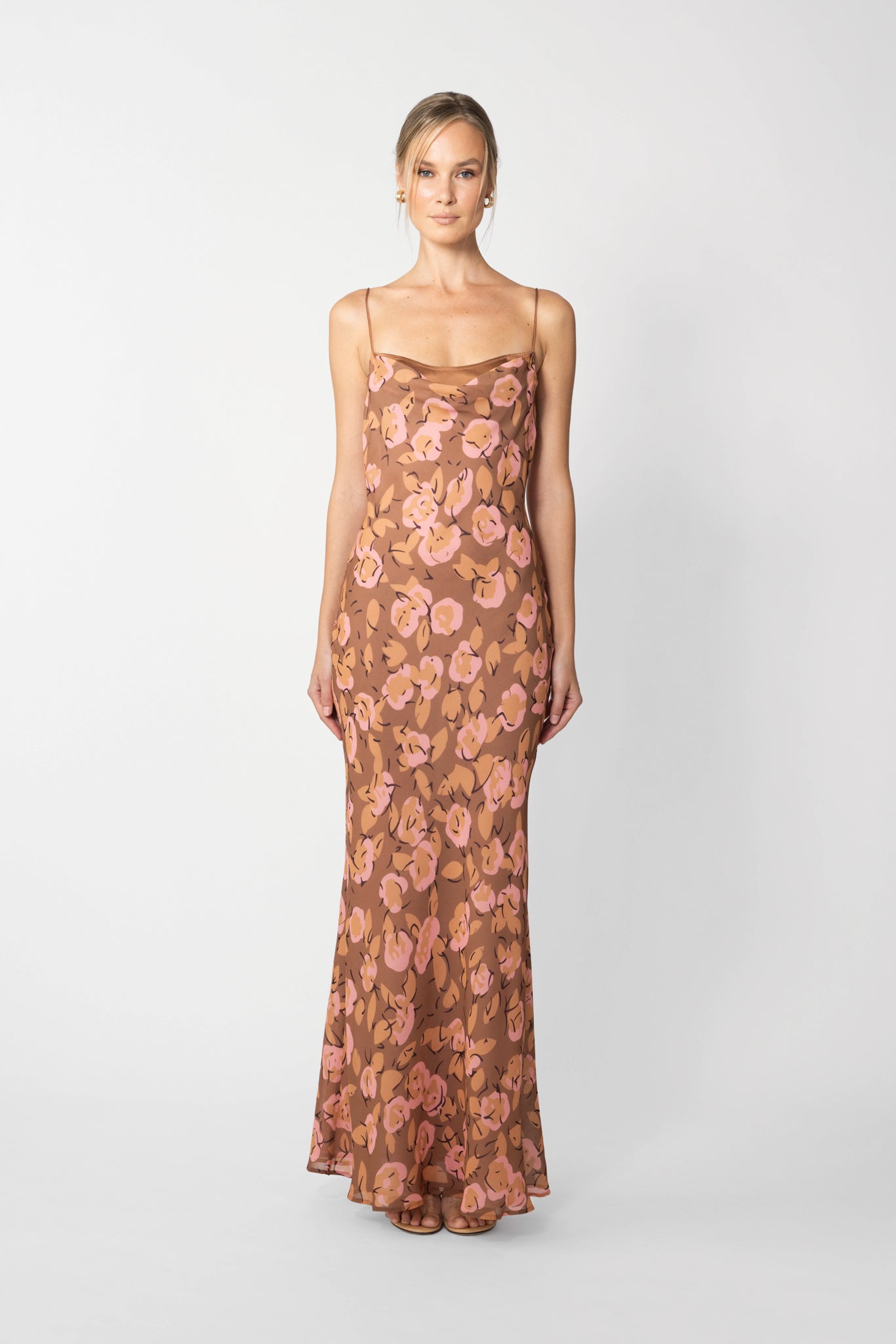 Gabi Dress - Mocha Multi / 00