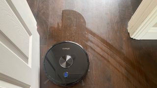 The Ultenic D5s Pro Robot Vacuum and Mop mopping a hard floor