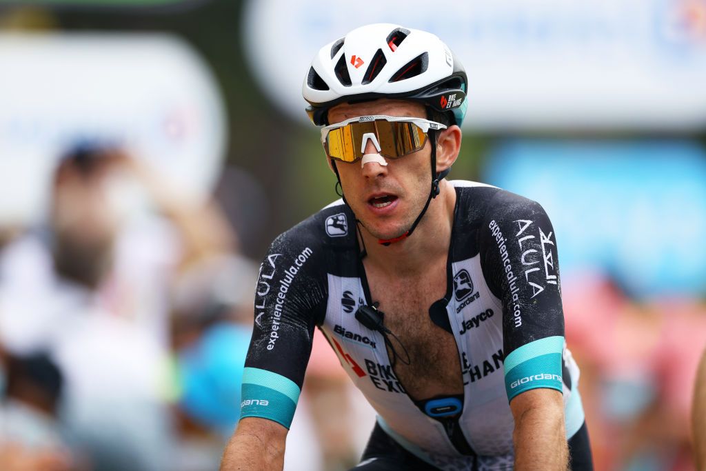 Simon Yates (BikeExchange) finishes stage 7 of the Tour de France in 14th place