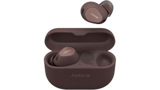 Jabra Elite 10 earbuds in cocoa colour