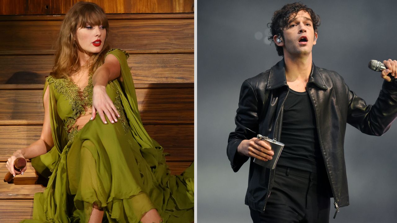 Taylor Swift and Matty Healy 