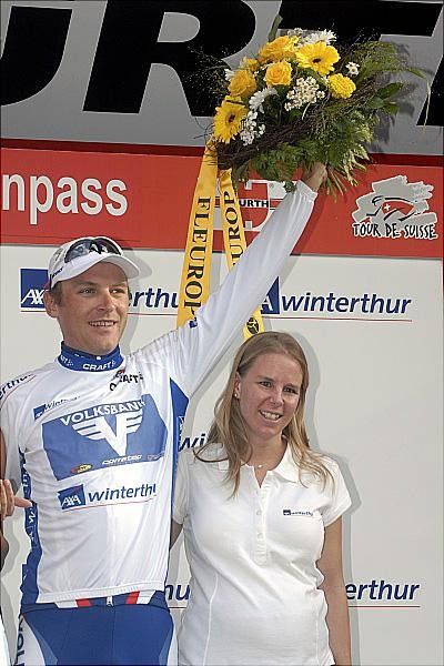 Ren&eacute; Weissinger (Team Volksbank) still leads the sprints classification