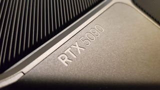 Nvidia RTX 5090 Founders Edition graphics card on different backgrounds