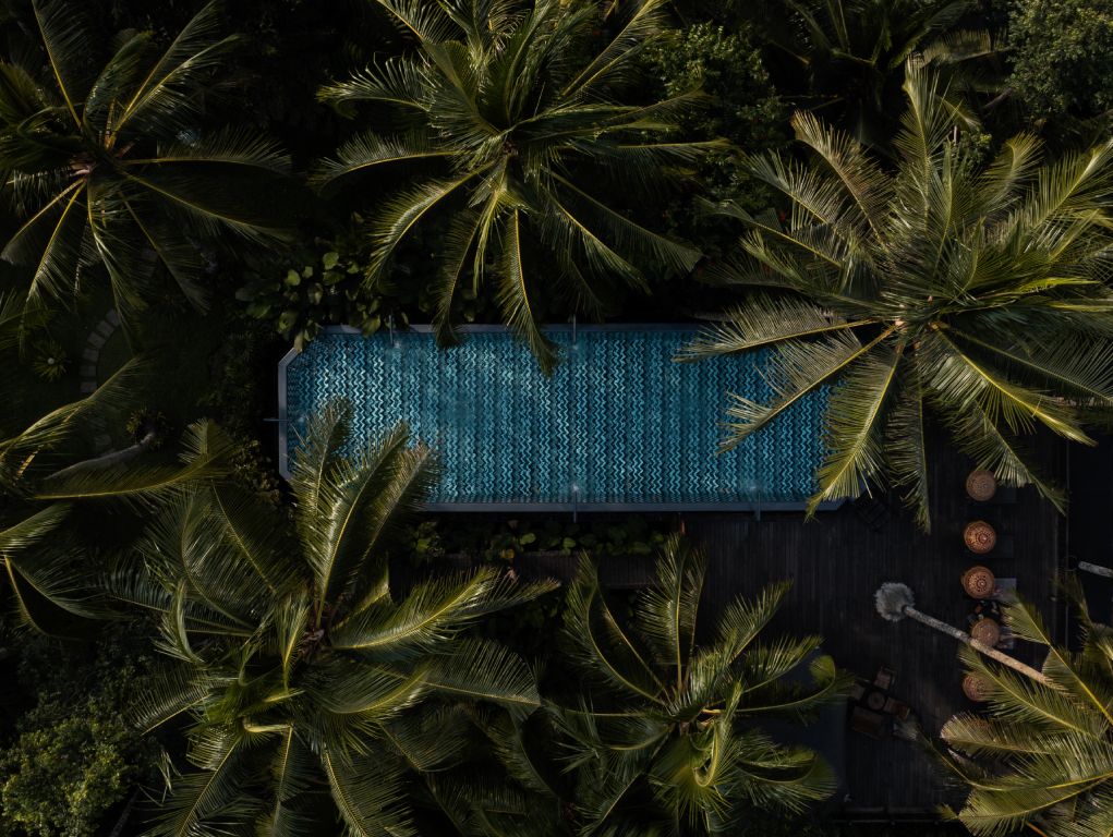 pool from above