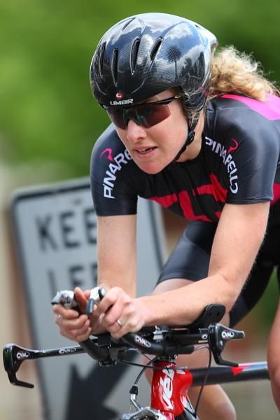 Vicky Whitelaw (HP Pinarello) was a worthy winner of the 10 km time trial, with a time of 15 minutes, 34 seconds