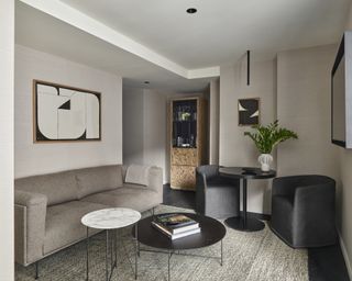 Empire State Suite with Terrace living room