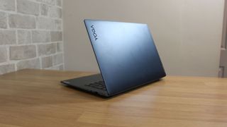 Lenovo Yoga 7 Slim Pro X_back of open laptop.