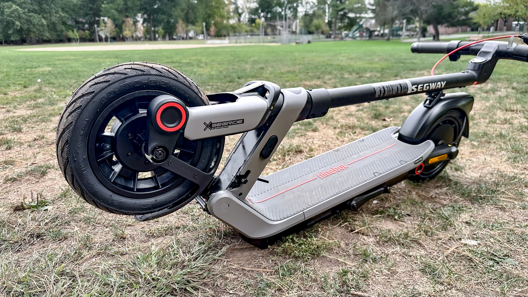 Segway Ninebot E3 Pro in a public park