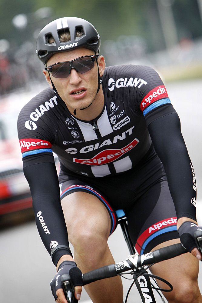 Marcel Kittel (Giant-Alpecin) didn't make the front group