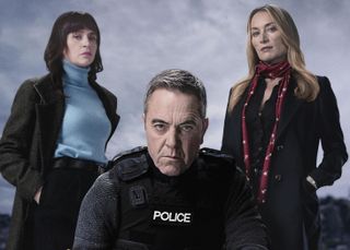 Charlene McKenna, James Nesbitt and Victoria Smurfit