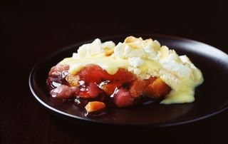 retro school dinner foods