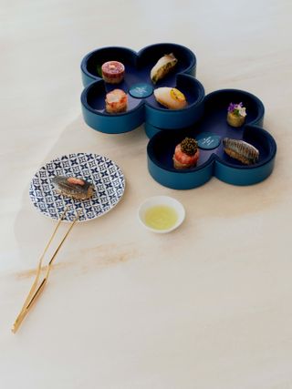 Louis Vuitton cafe sushi