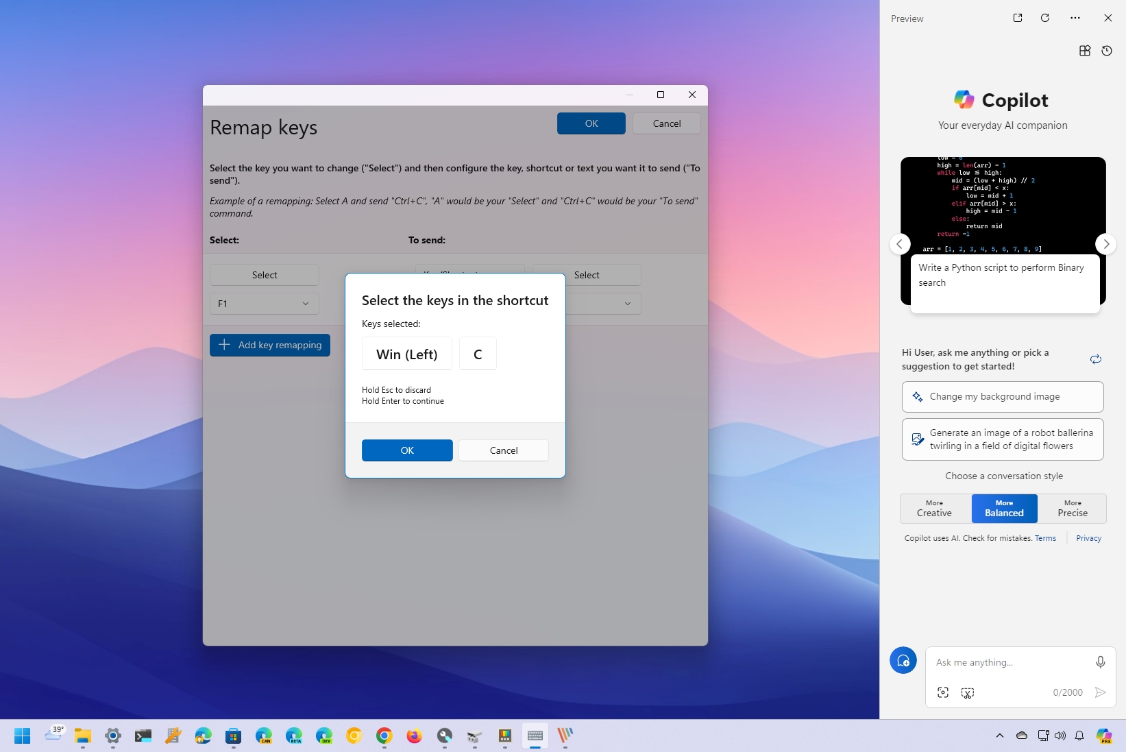 How to remap Copilot to any key on Windows 11
