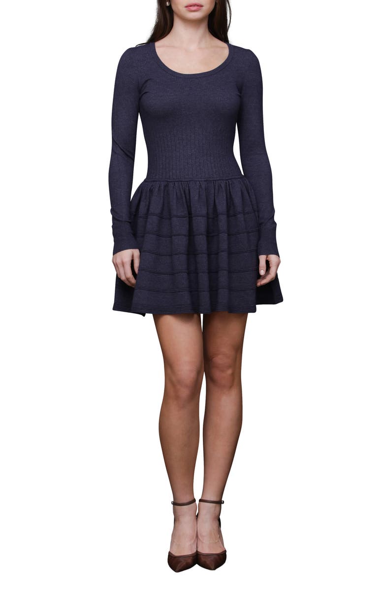 Long Sleeve Mini Sweater Dress