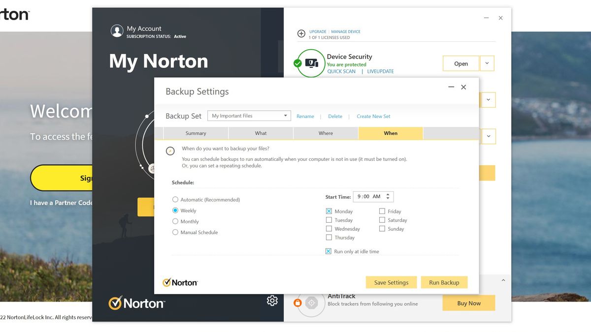 How to use Norton Cloud Backup TechRadar