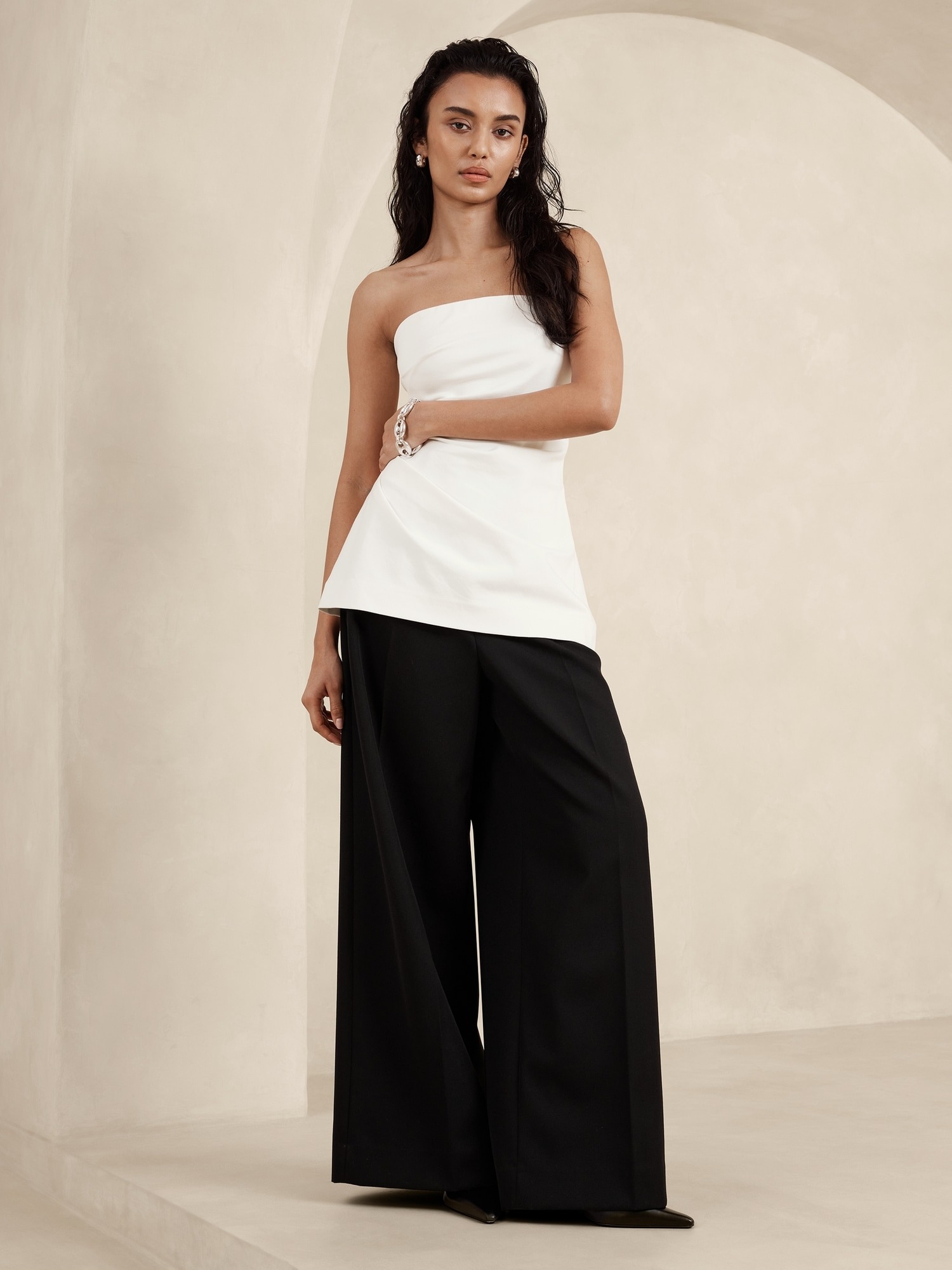 Banana Republic, Everywhere Ponte Strapless Top