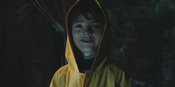 Yellow raincoat cheap kid from it