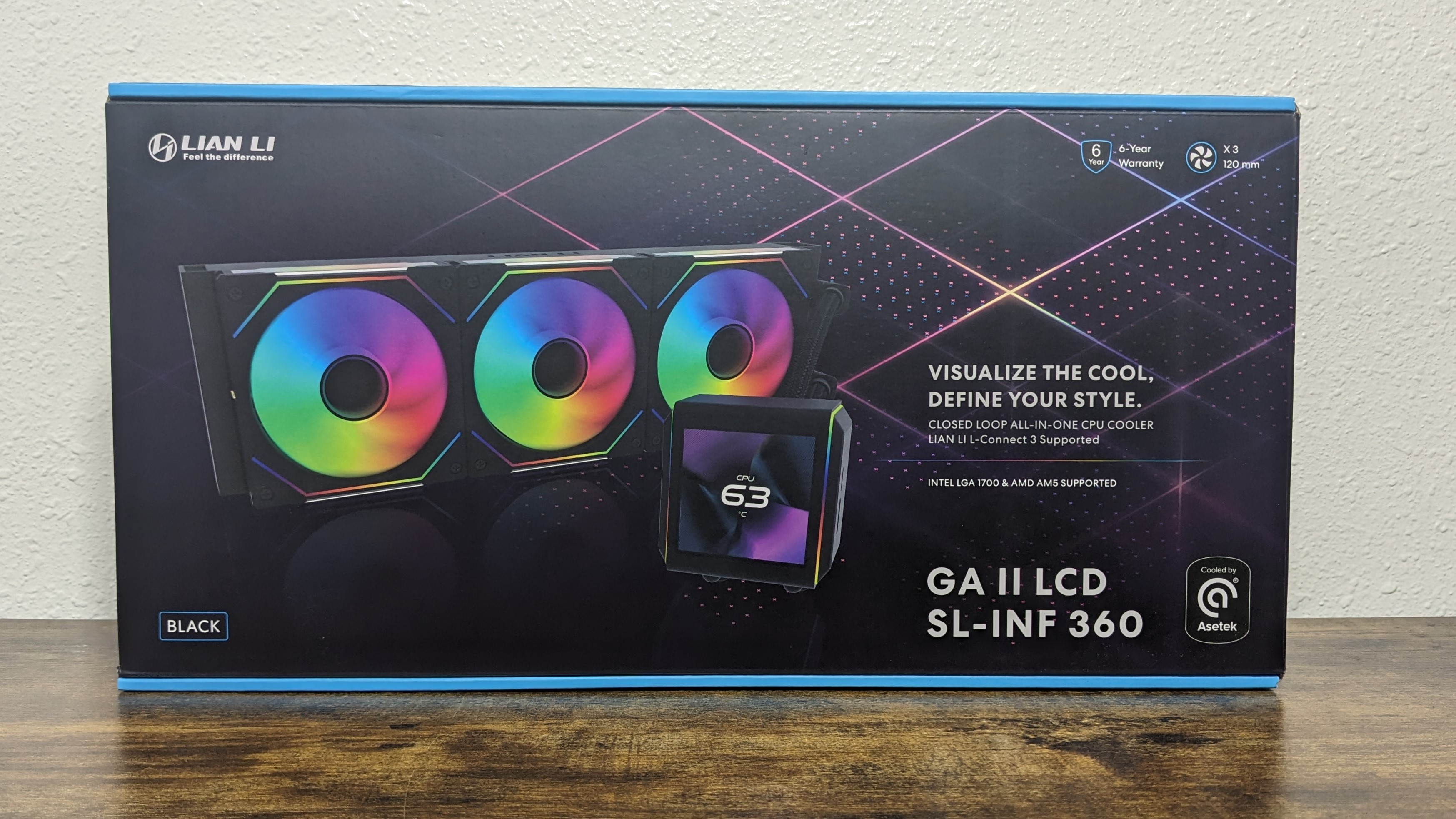 Lian Li Galahad II 360 LCD AIO cooler