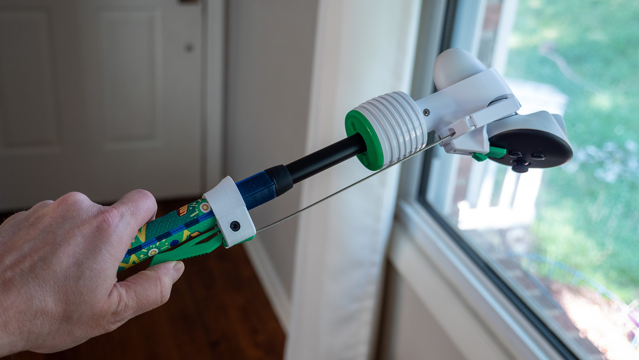 The Grip-to-Putter 3 golf club accessory for the Meta Quest 3 and Quest 3S