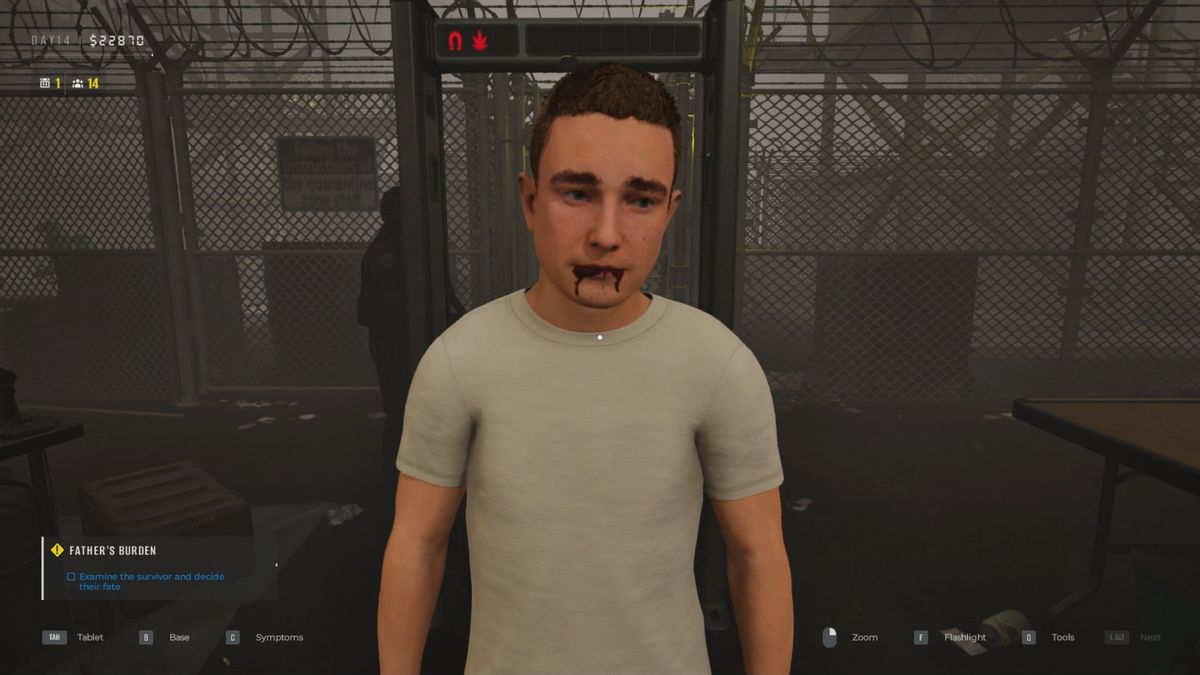 Quarantine Zone symptoms and how to identify the infected | GamesRadar+