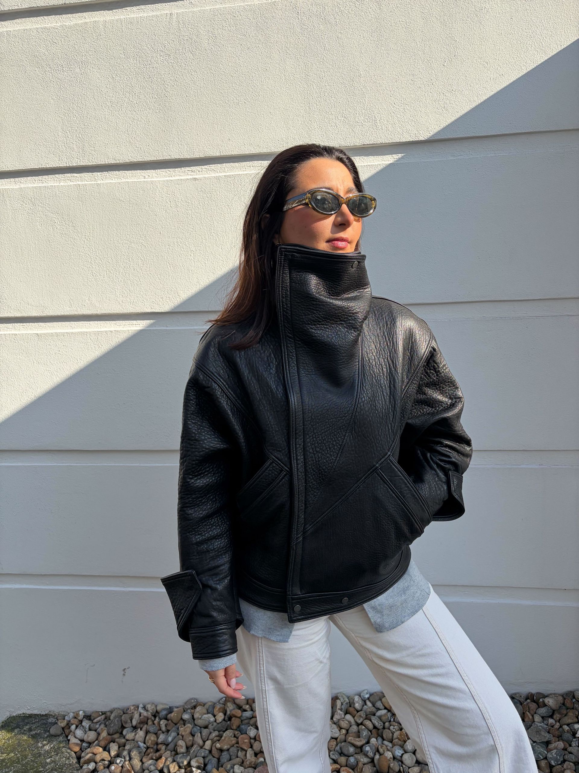 Leather jacket